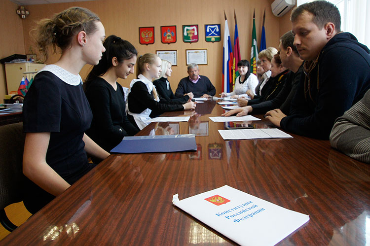 Заседание молодежного совета при главе Новопокровского сельского поселения