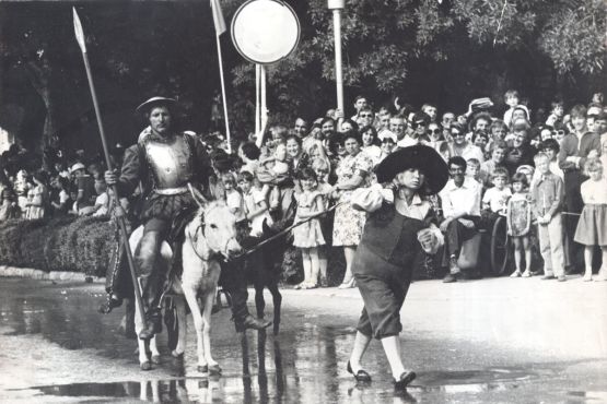 Карнавал в Геленджике в 70-х годах