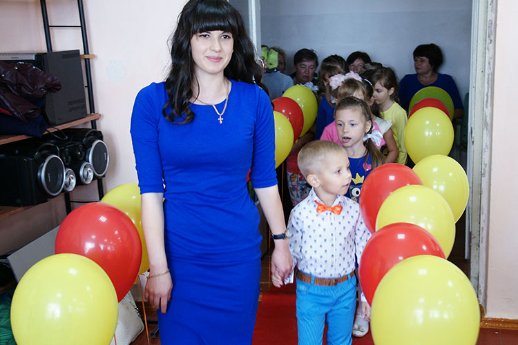 Кристина Сергеевна Бульская со своими учениками