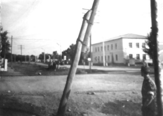 Перекресток улиц Первомайской и Ленина