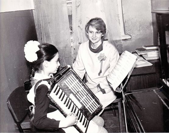 Преподаватель Новопокровской детской музыкальной школы С.Н.Гриценко