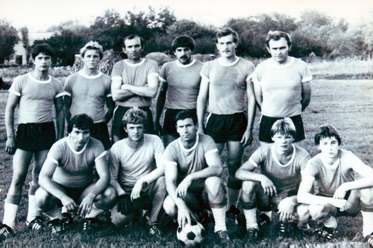 Футбольная команда станицы Калниболотской, 1985 год
