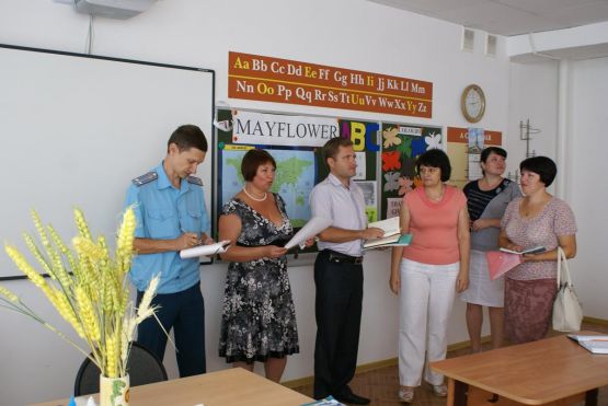 Проверка готовности Новопокровских школ к новому учебному году