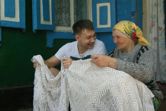 Т.С. Данилова с внуком