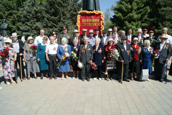 В Новопокровской прошли торжественные мероприятия, посвященные Дню Победы