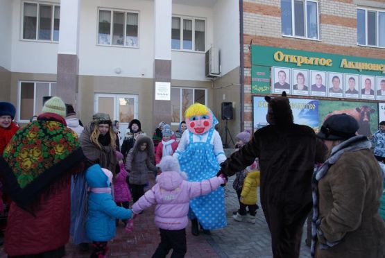 Завершилась масленичная неделя в ОАО «Кубань» с  соблюдением старинных русских обрядов