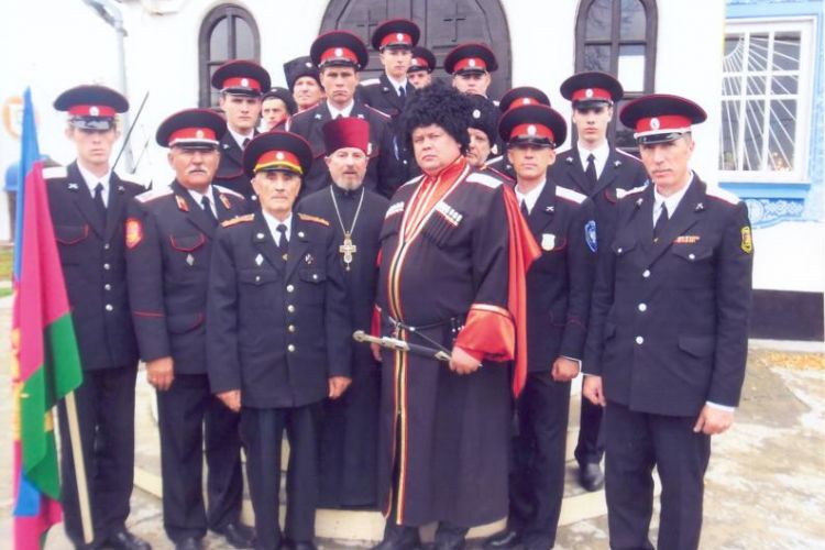 12 казаков приняли присягу на верность Православной Церкви, Отечеству