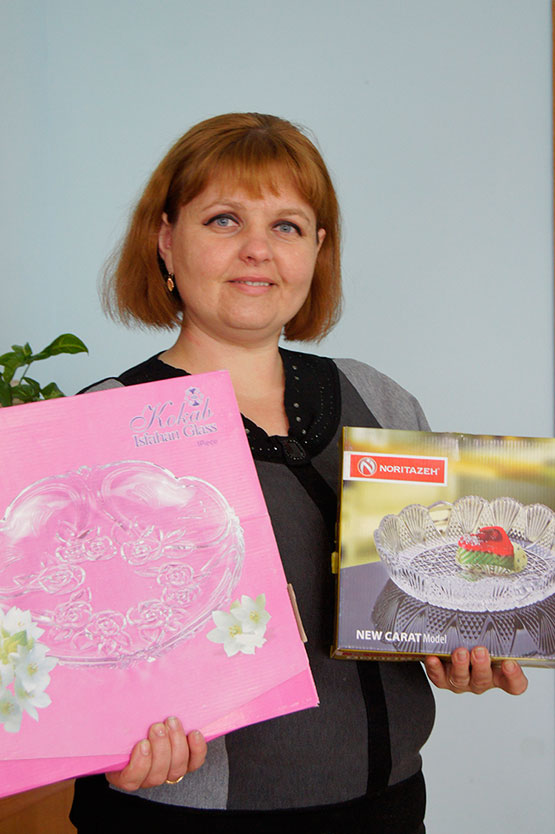 Победитель кулинарного конкурса Наталья Сидорова