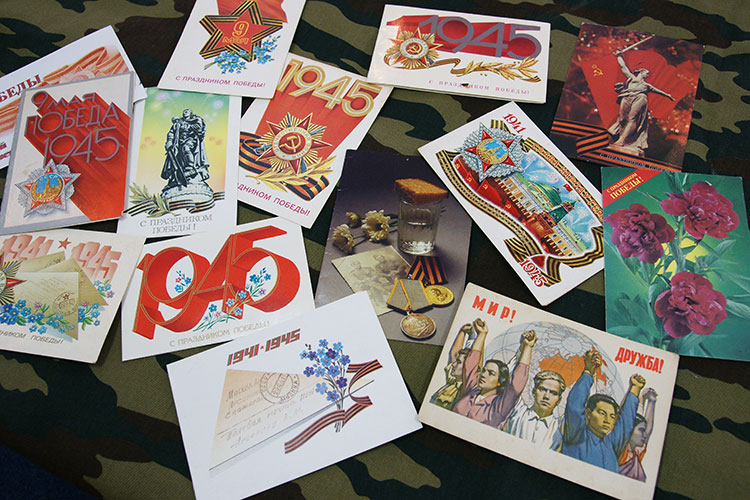 Новопокровчане уже подключились к акции, передав в музей  открытки 60-х годов прошлого столетия