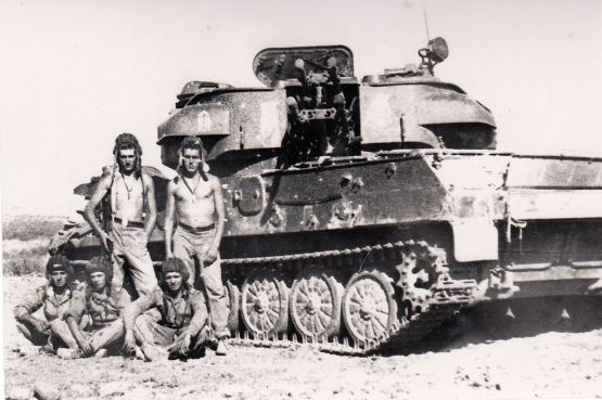 Советские воины у зенитно-самоходной установки в Афганистане. Крайний справа Владимир Станиславович Охрименко